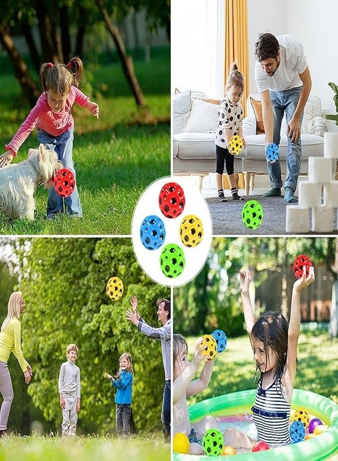 MANVI Bouncing Moon Ball for Kids, Stress Relief Jumping Ball for Birthday Gift, Bouncy Balls for Athlete Training and Sensory Play (10) - Image 3